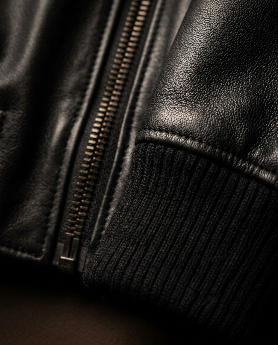 Noir Bomber Classique thumbnail 4