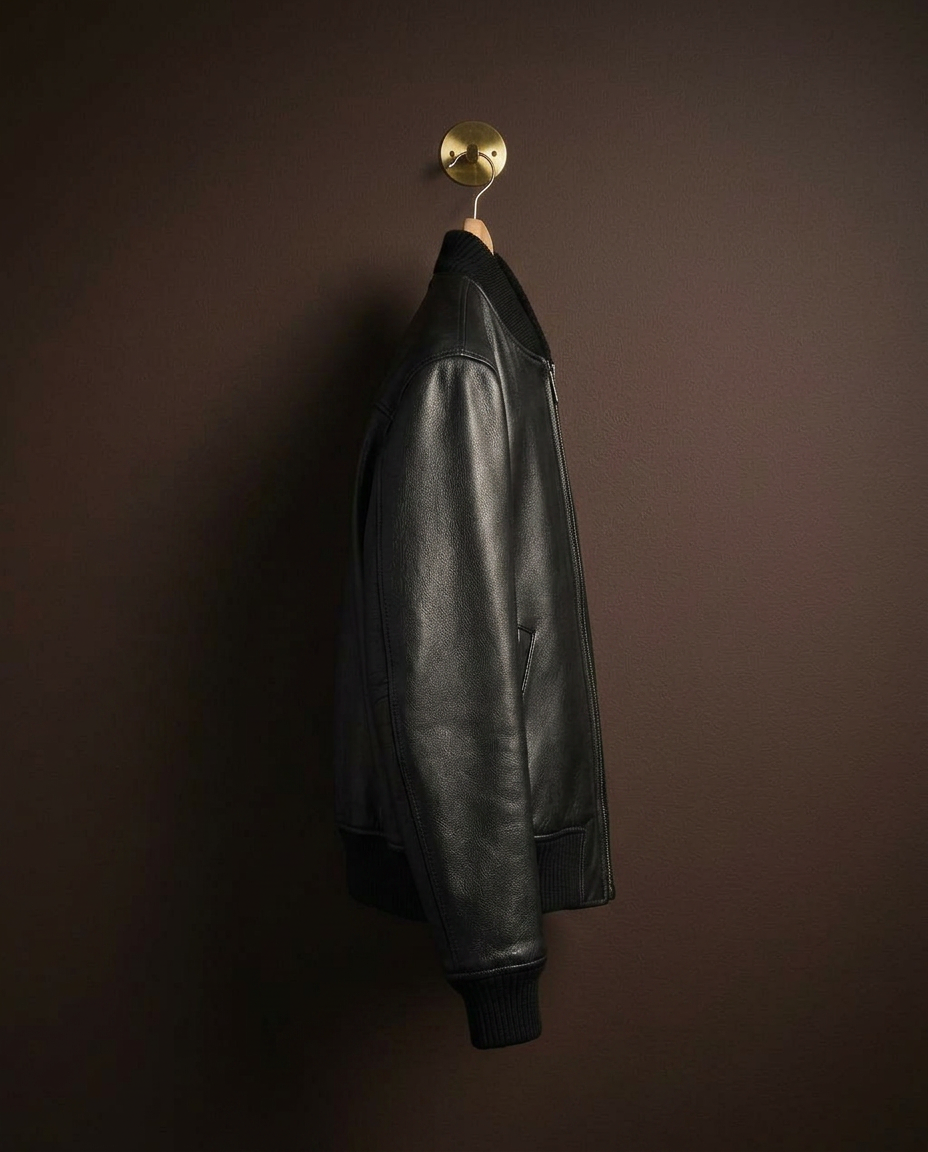 Noir Bomber Classique thumbnail 3